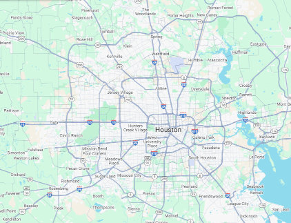 HVAC Houston 911 Service Areas Map